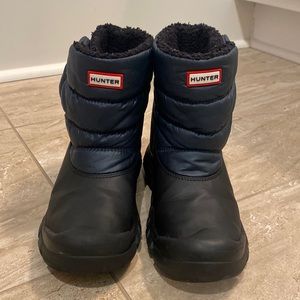 Hunter snow boots - boys size 2